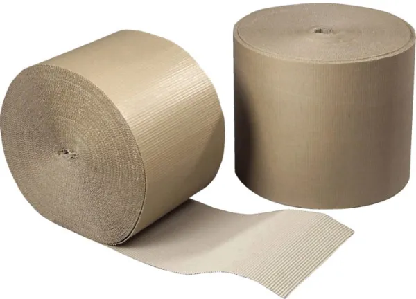 Bølgepapp 150cmx70m brun